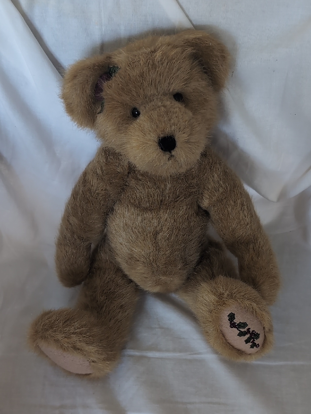 Boyds Collection Brown Plush Teddy Bear with Jointed Moveable Parts